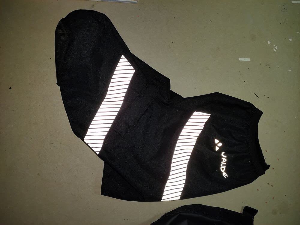 Vaude Luminum Bike Gaiter guêtre jaune réfléchissante