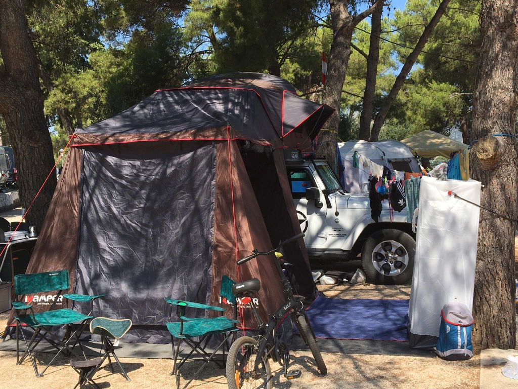 iKamper Annexe X-Cover 1.0 auvent tente de toit 360x310 étanche