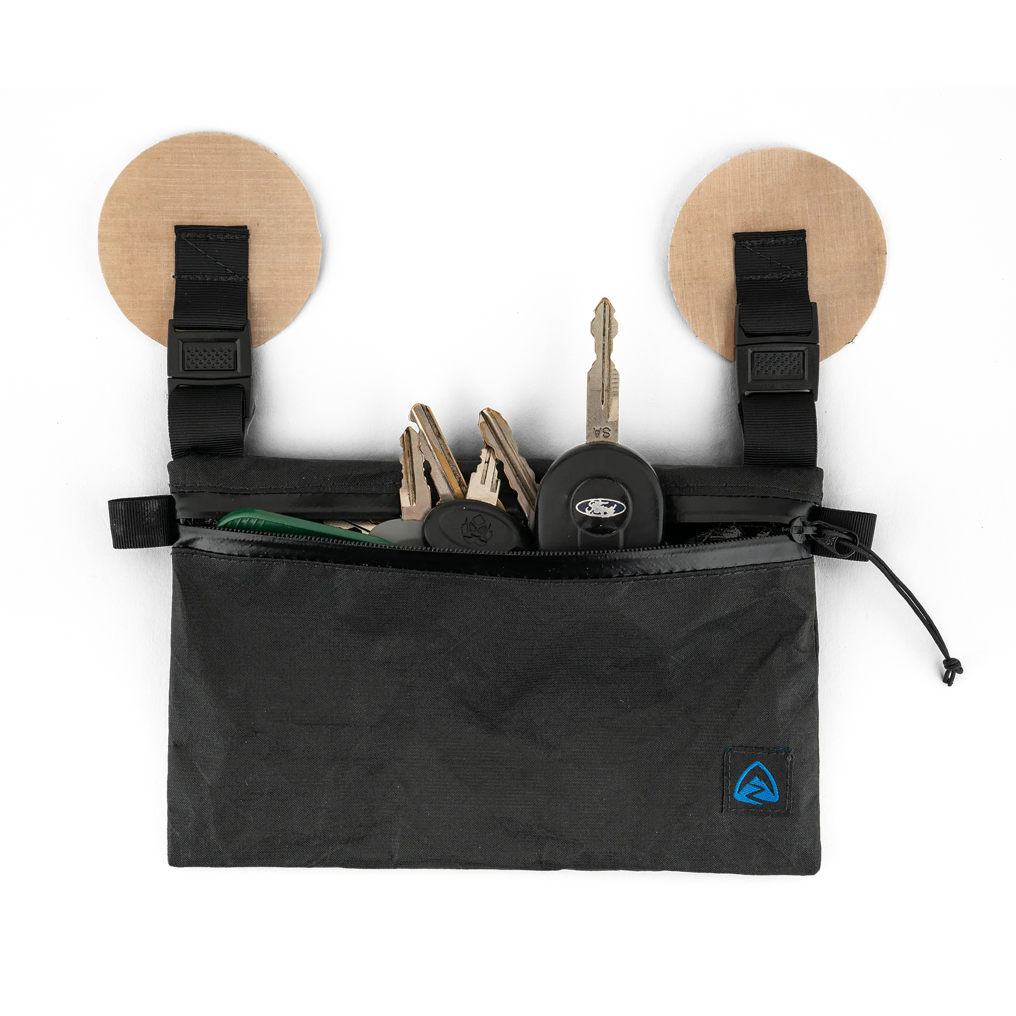 Zpacks Storage Pochette Stick-on Key zippée adhésive