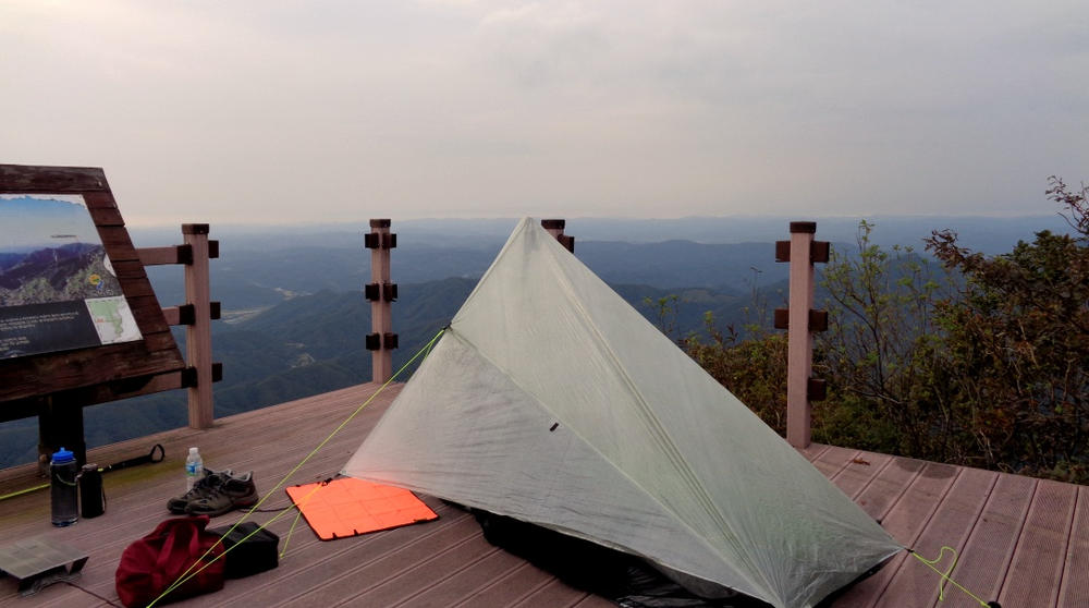 Zpacks Hexamid Tente Solo 1 Personne Bleue Sans Tapis de Sol