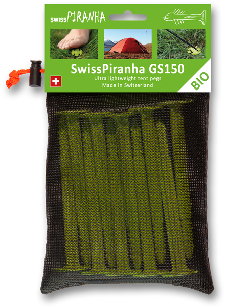 SwissPiranha GreenShark GS150 sardines bio lot 10
