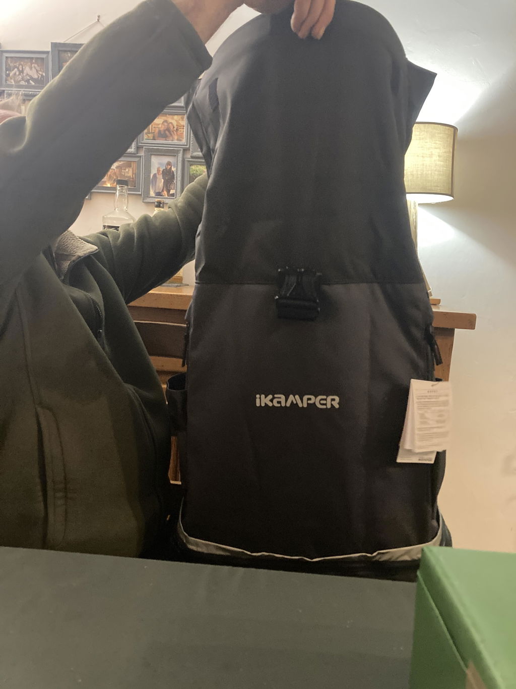 iKamper Rangement Tente de Toit sac roue de secours déchets