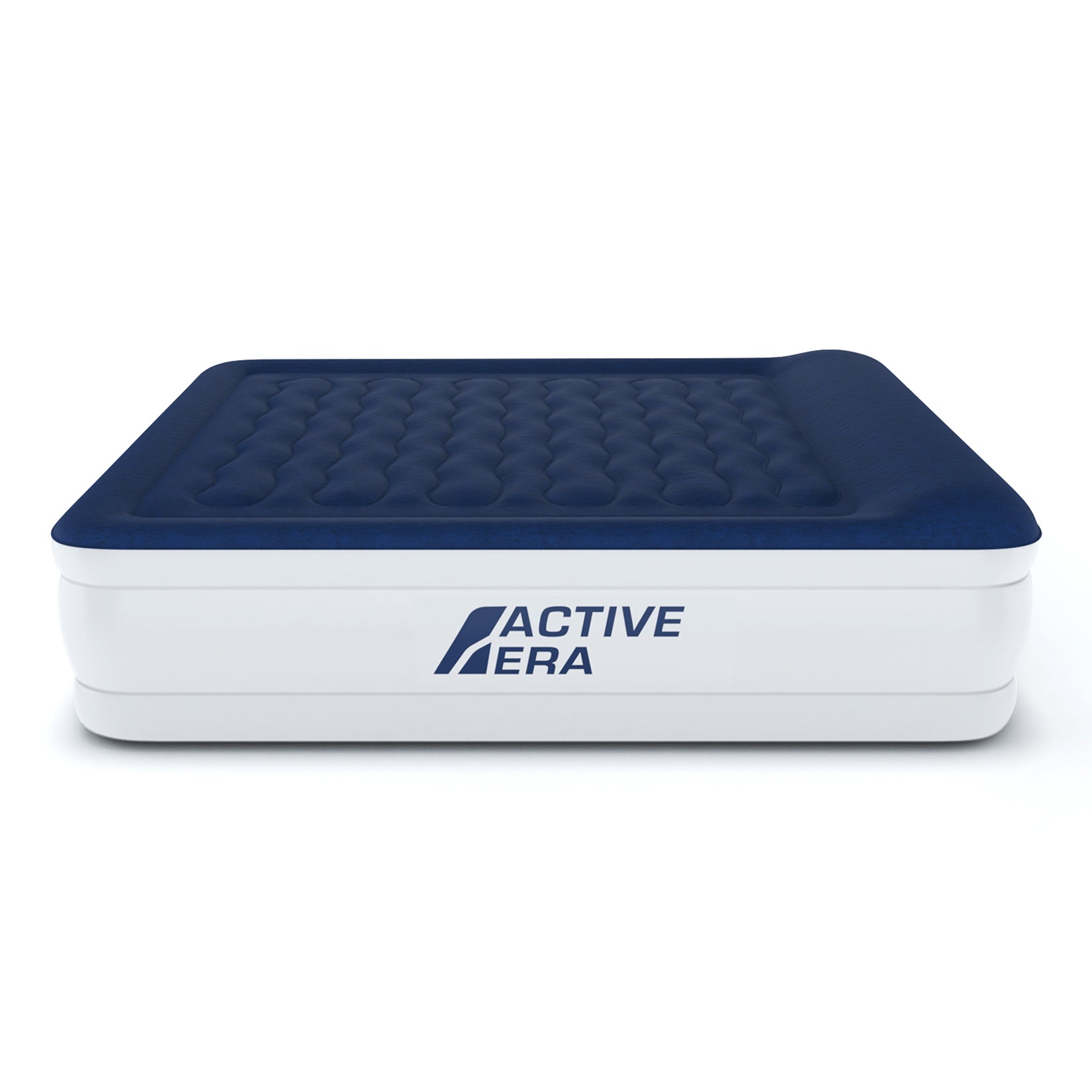 Active Era luxe matelas gonflable bleu marine 1 place pompe