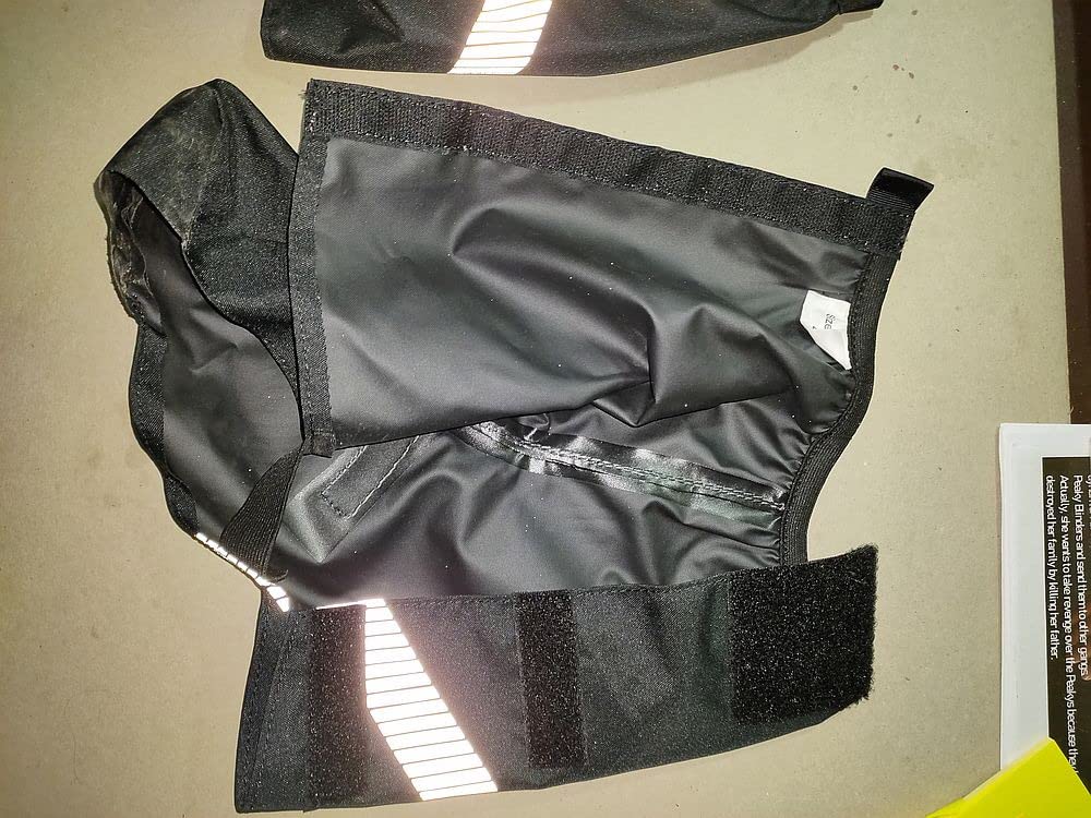 Vaude Luminum Bike Gaiter guêtre jaune réfléchissante