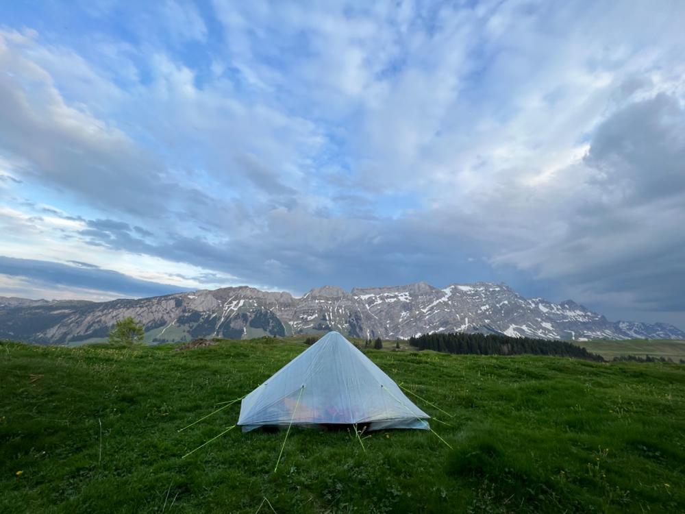 Zpacks Shelters Plexamid tente 1 place bleue