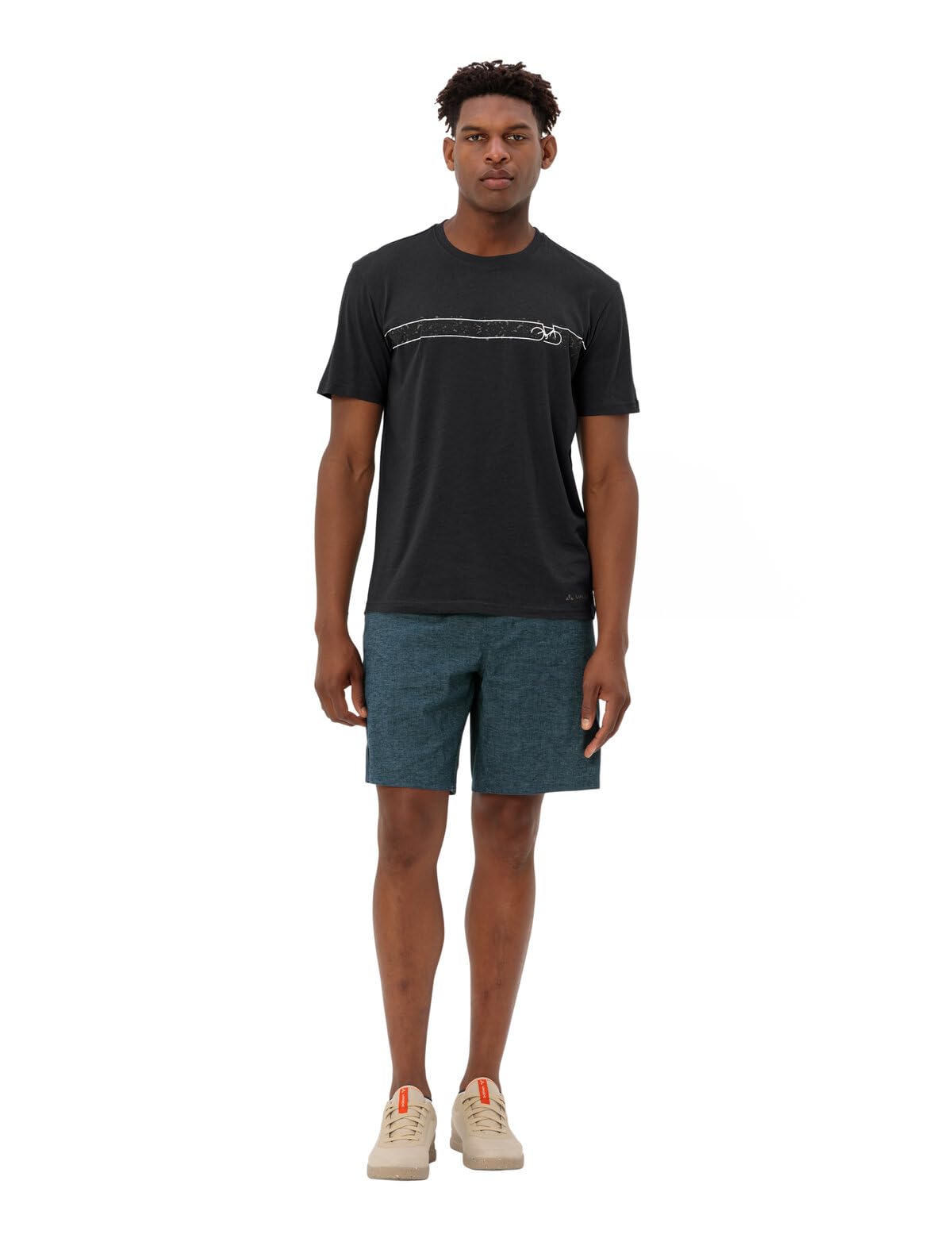 Vaude Cyclist V T-shirt vélo homme coton bio