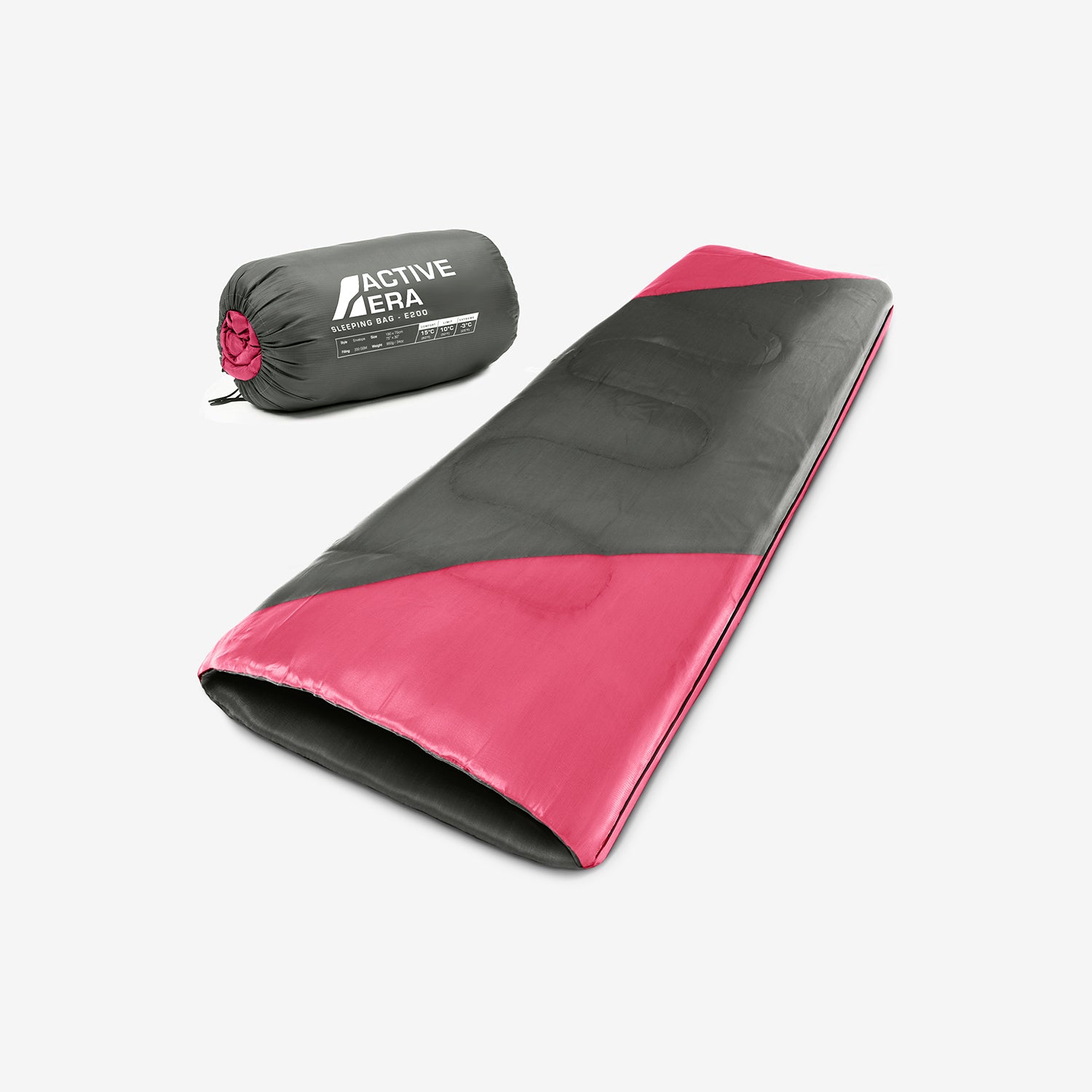 Active Era rectangulaire 200 GSM sac couchage été -3°C