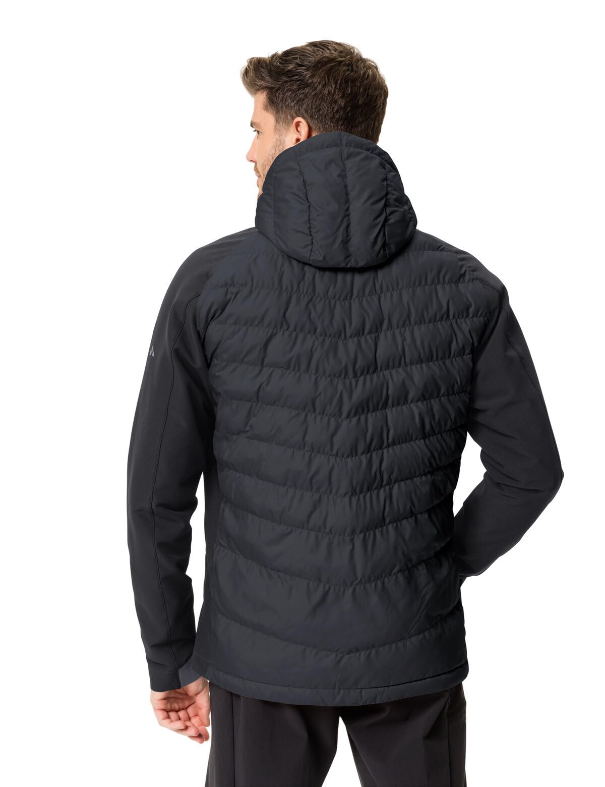 Vaude Elope veste hybride homme noir chaude recyclée