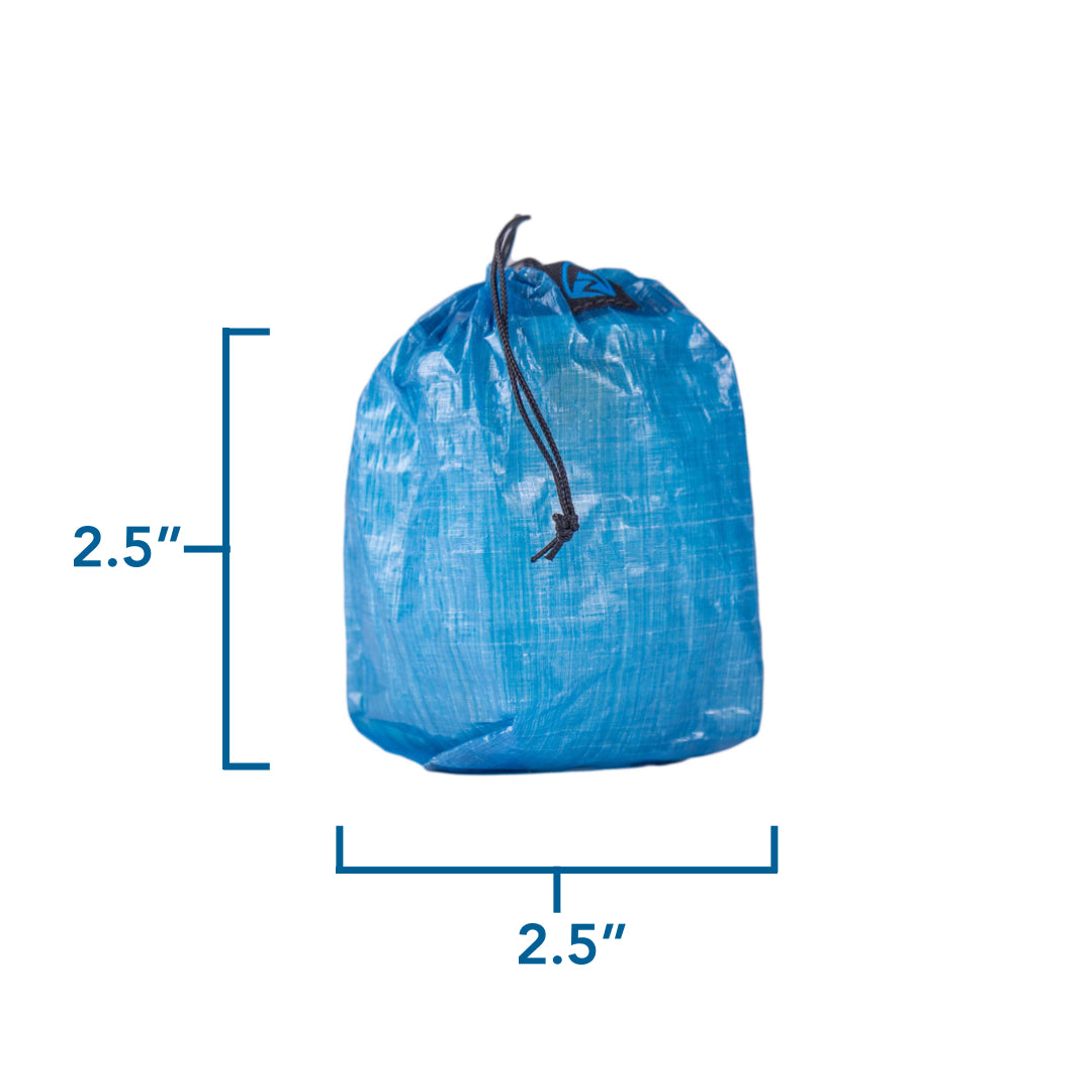 Zpacks Rock sac pierre Dyneema bleu bear bag