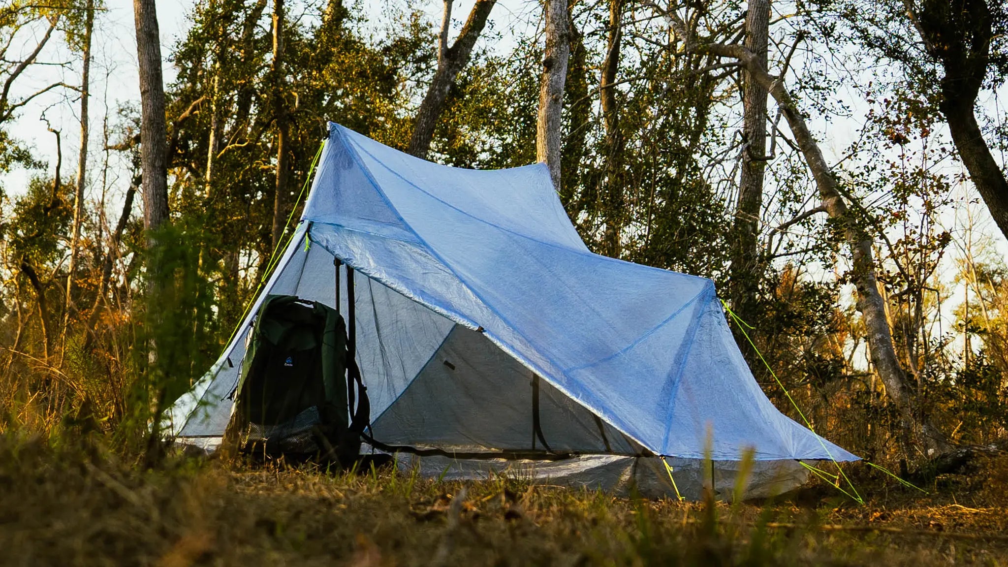 Zpacks Pivot Duo tente 2 places bleue sol léger Dyneema