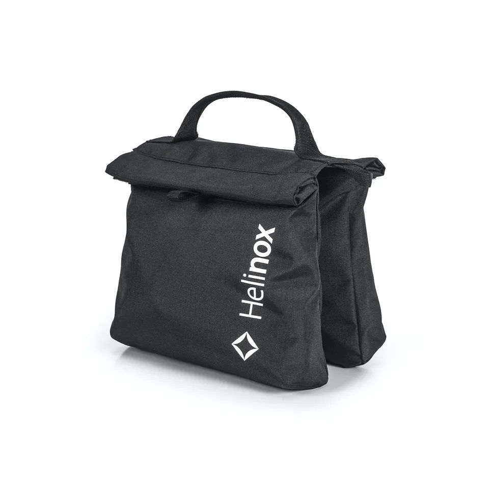 Helinox Saddle Bags sacoche chaise noir rangement lestage