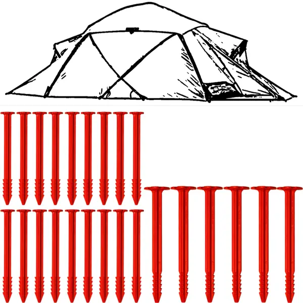 SwissPiranha Ultralight Peg Sets kit 24 sardines RT120 RT150 Saivo