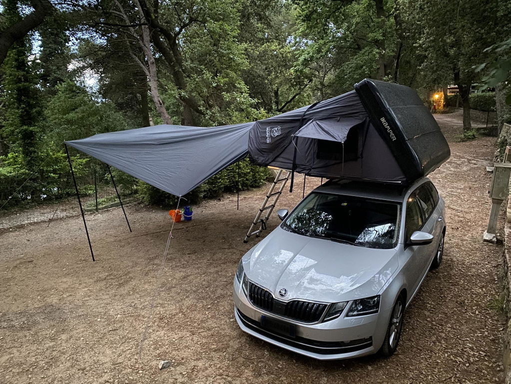iKamper Auvent Tente de Toit Skycamp 3.0 Mini anti-soleil pluie