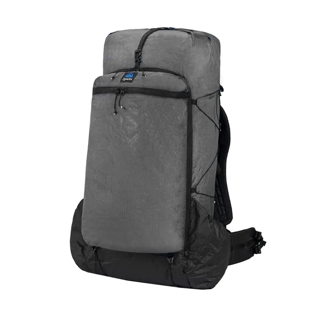 Zpacks Arc Zip Ultra 62L sac a dos gris corps seul