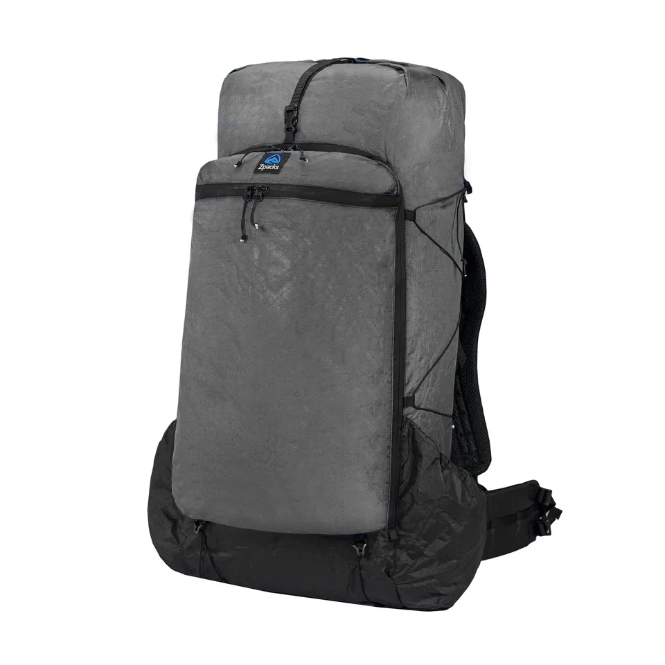 Zpacks Arc Zip Ultra 62L sac a dos gris corps seul