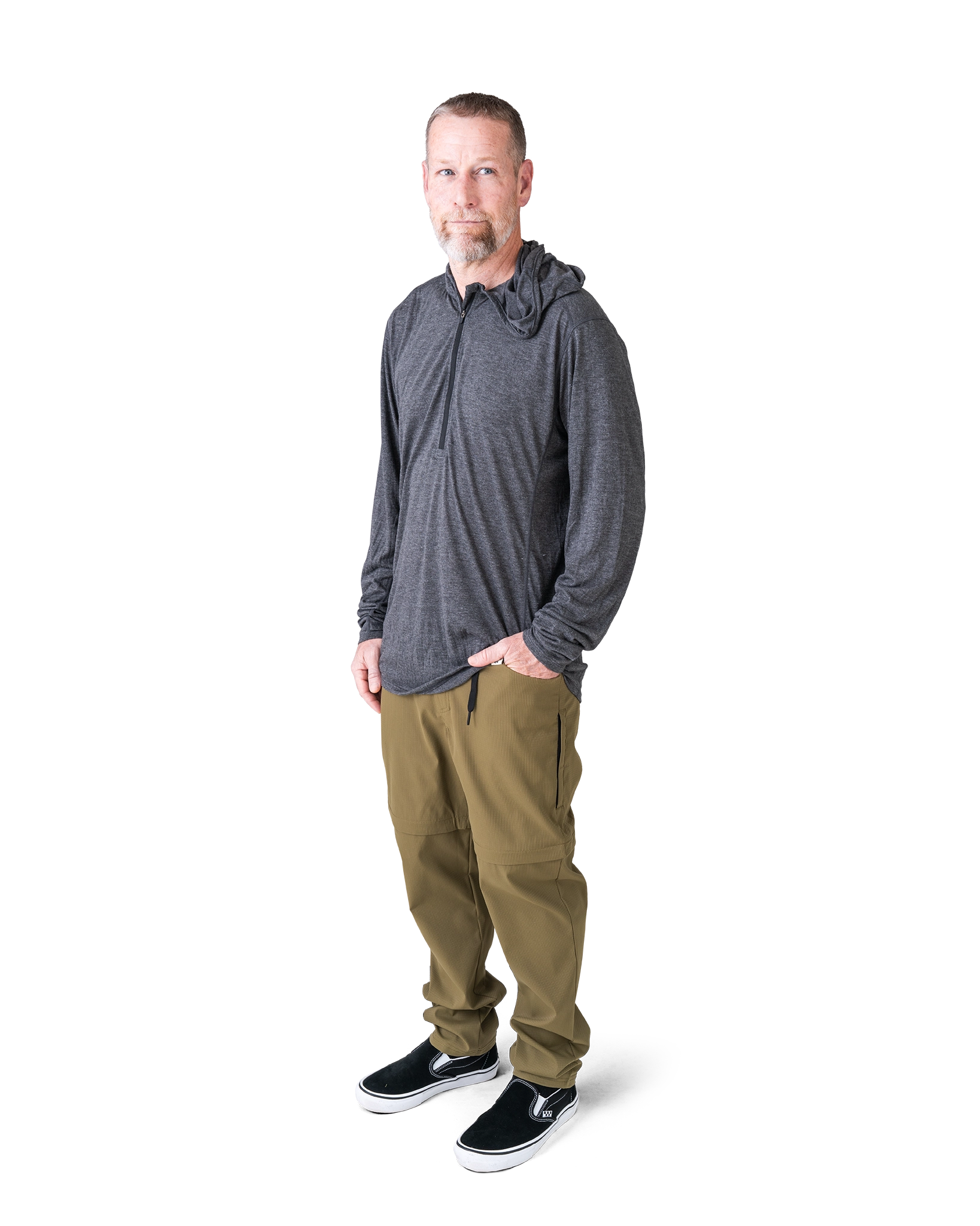 Zpacks Travel & Trail Pantalon Convertible Medium Noir séchage rapide