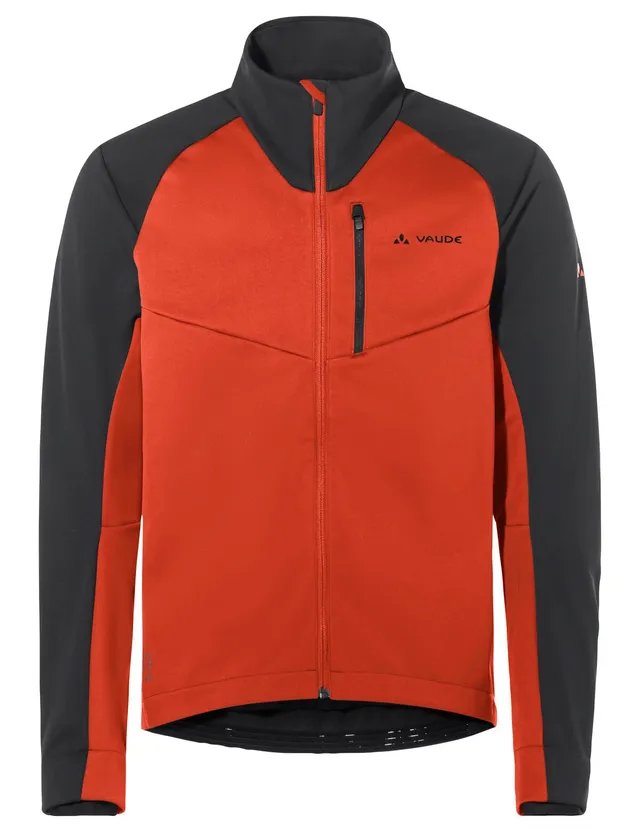 Vaude Posta Softshell VII veste vélo homme rouge fluo