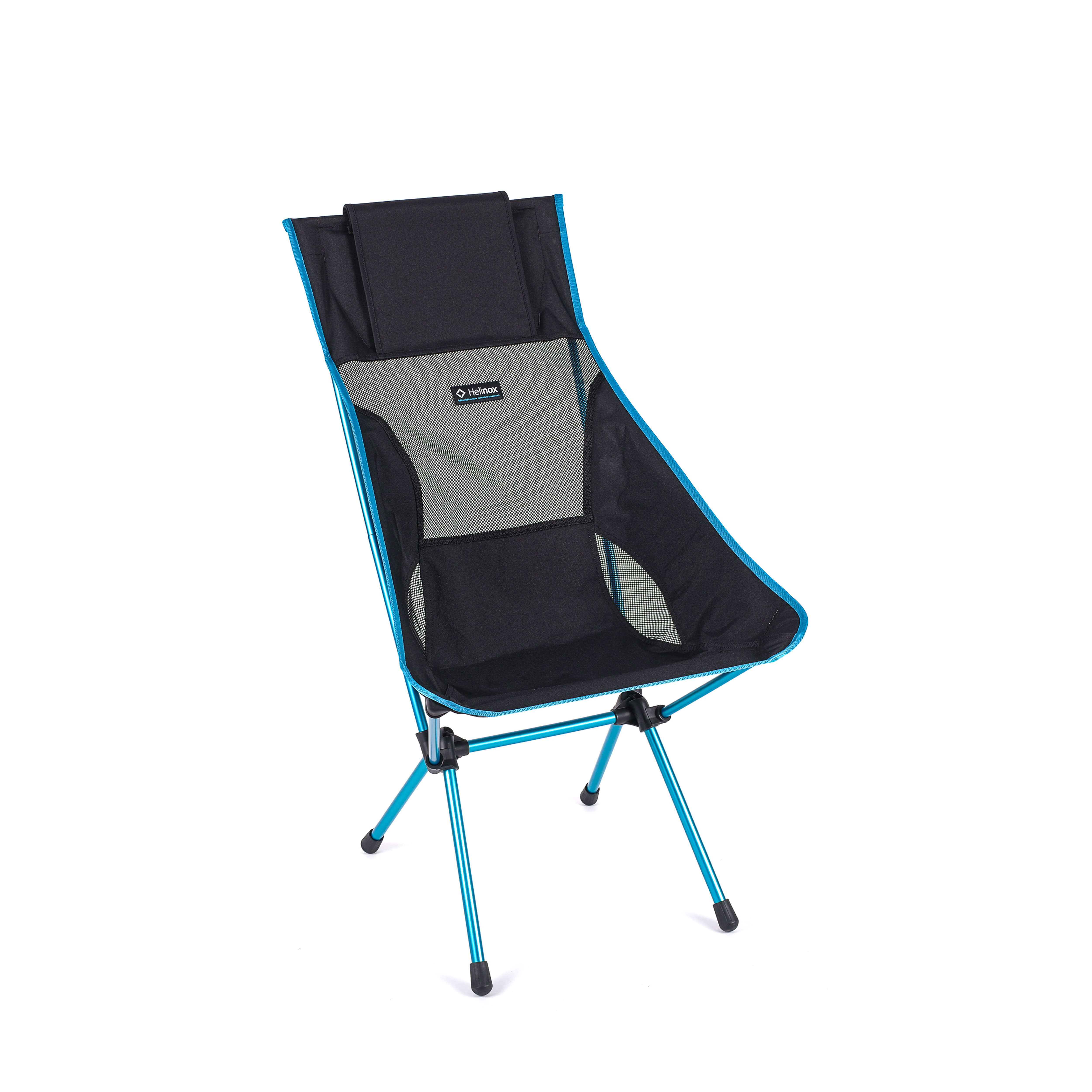 Helinox Sunset Chair chaise camping dossier haut noire