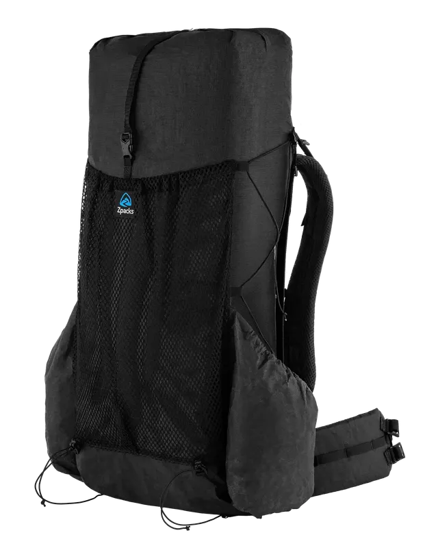 Zpacks Arc Haul Ultra 40L sac à dos Jet Black sans ceinture