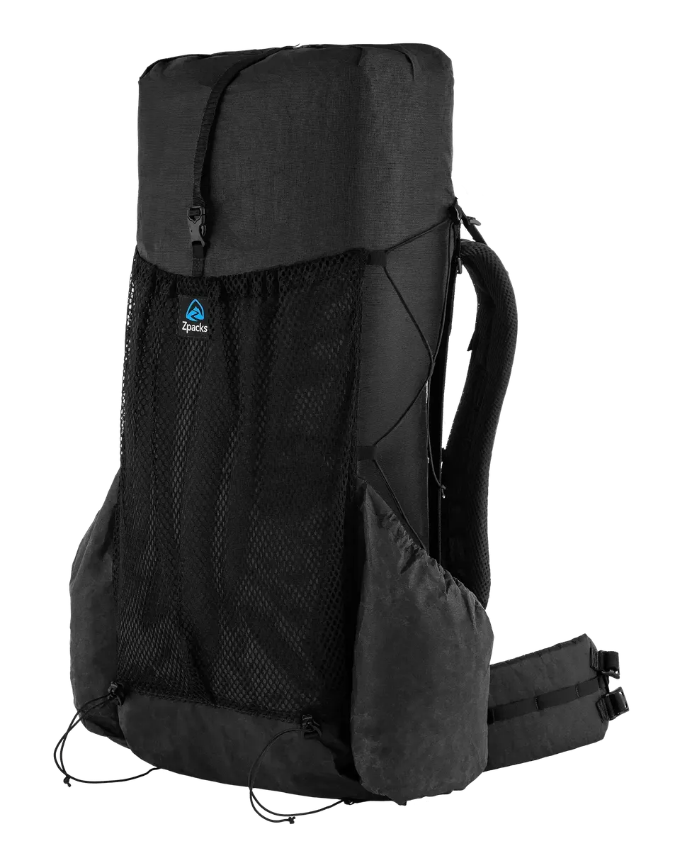 Zpacks Arc Haul Ultra 40L sac à dos Jet Black sans ceinture