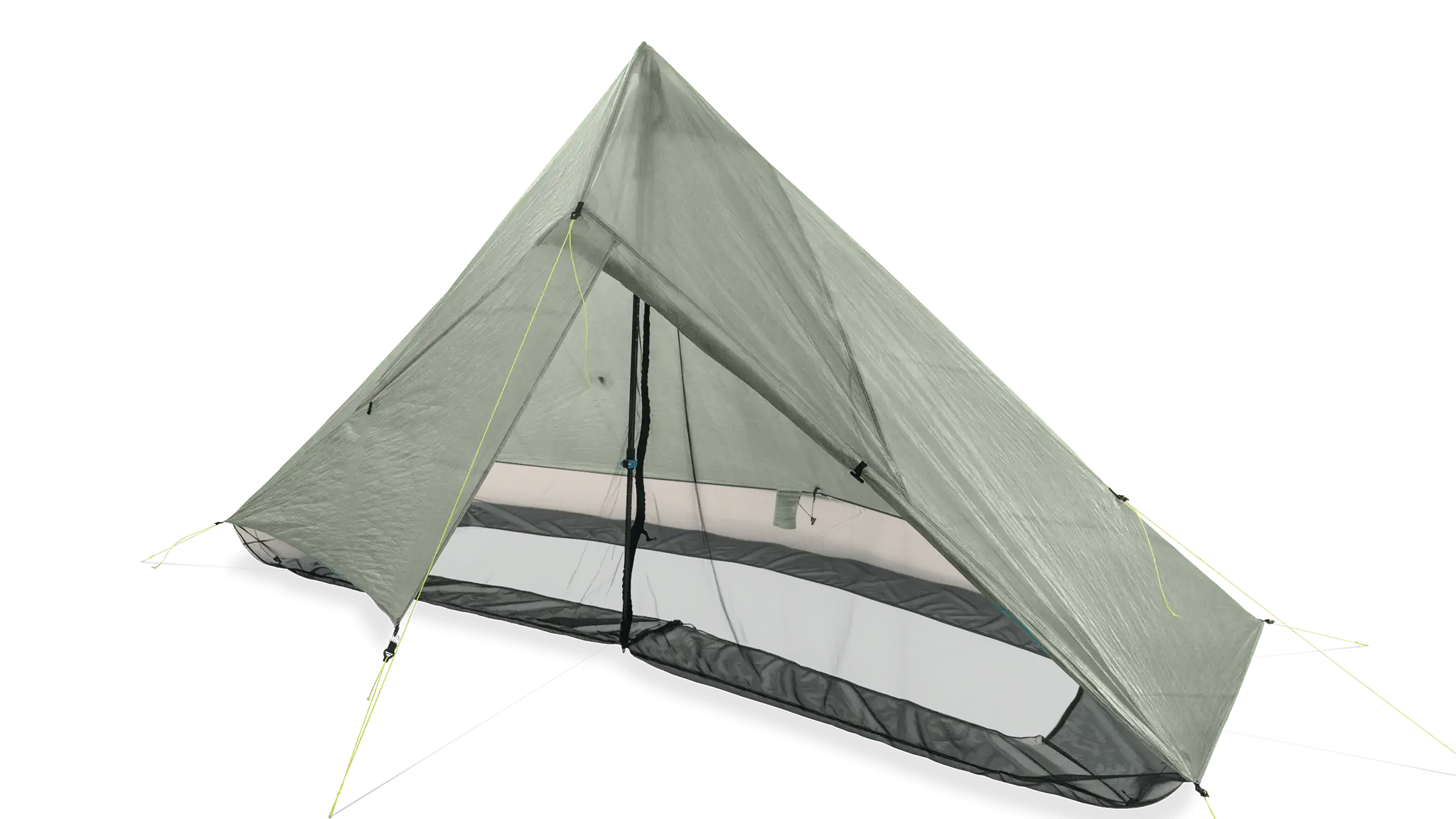 Zpacks Hexamid Tente Solo 1 Personne Bleue Sans Tapis de Sol
