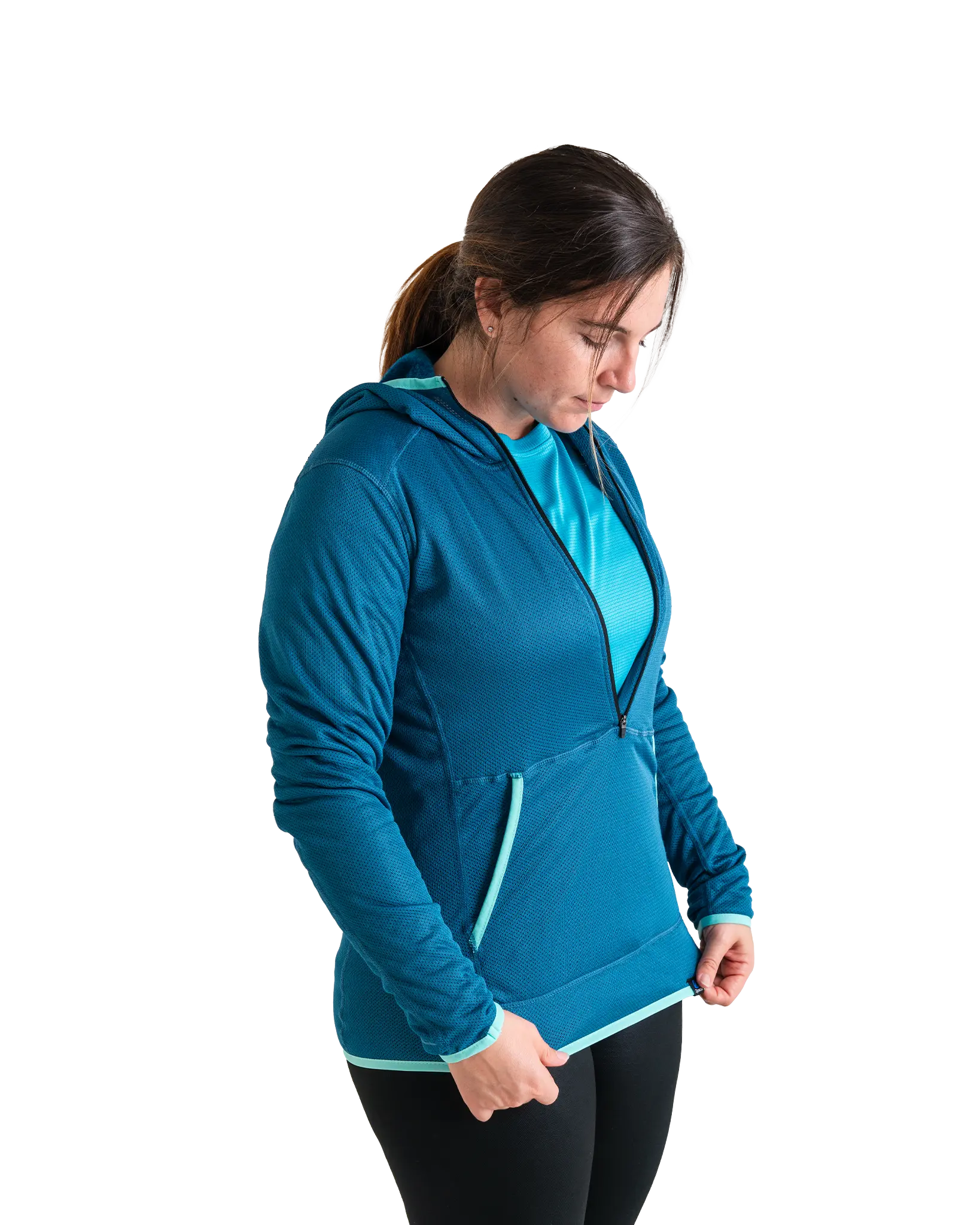 Zpacks Octa Pull polaire femme capuche bleu violet