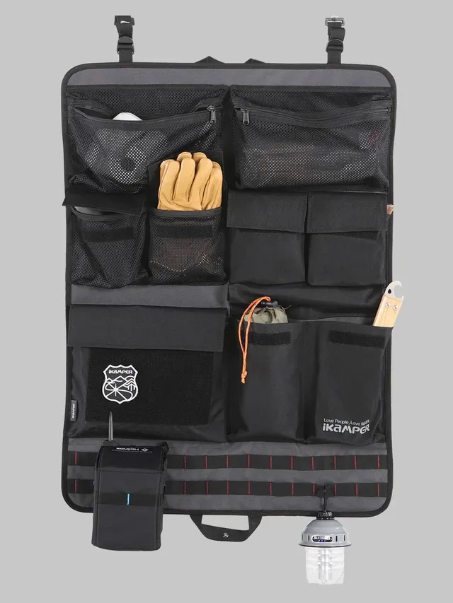 iKamper Rangement Extérieur Tente Démonstration