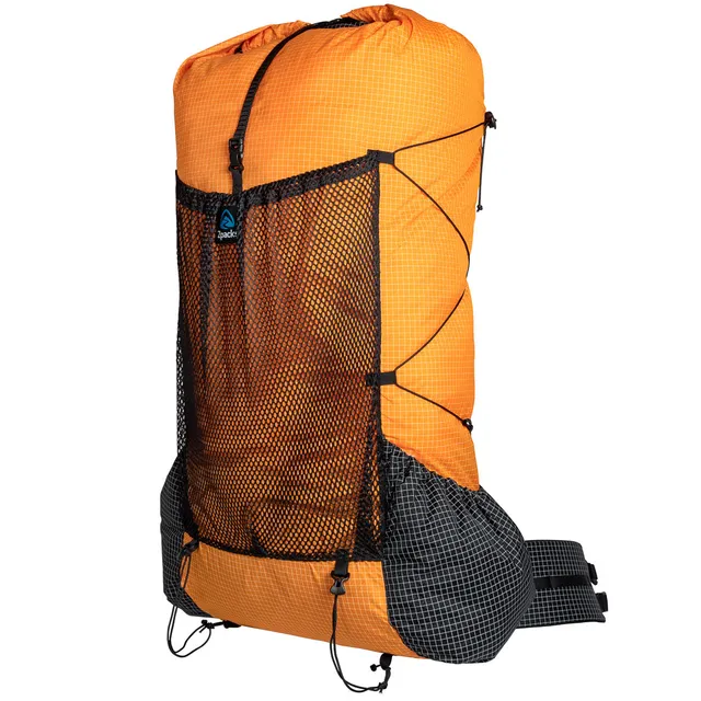Zpacks Arc Haul 62L sac à dos Noir cadre trek long