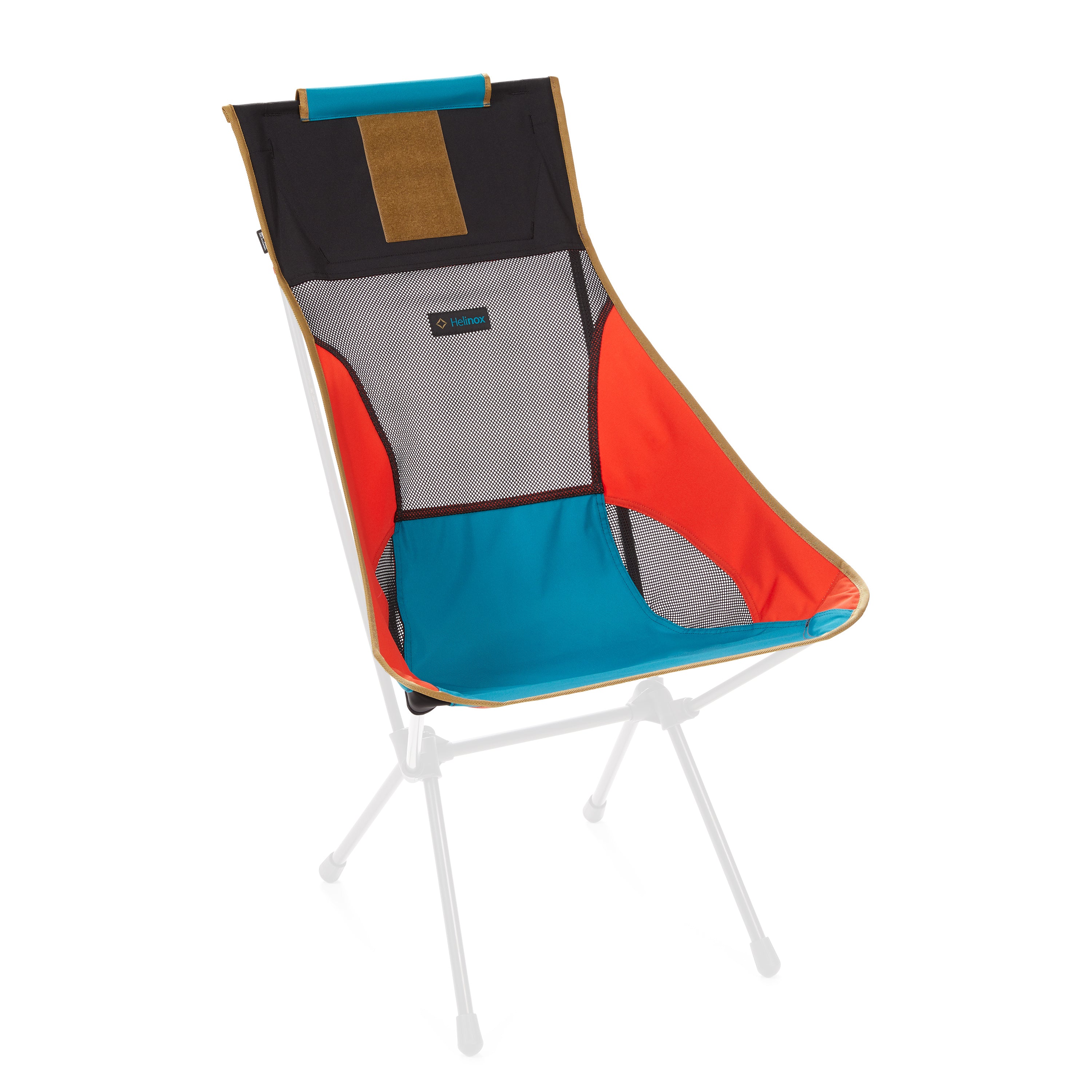Helinox Sunset Chair Toile de rechange Noir dossier haut