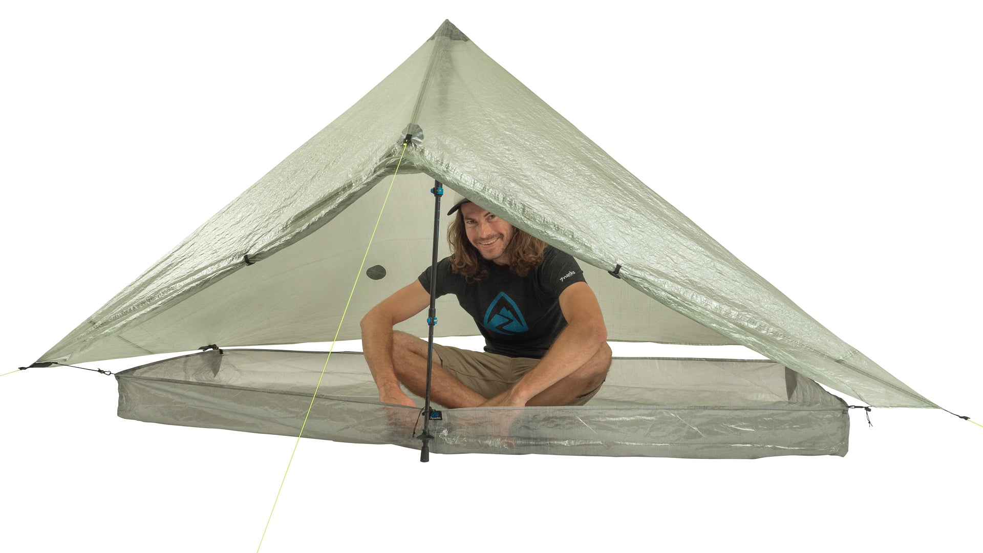 Zpacks Hexamid Pocket Tarp tarp avec portes ultraléger