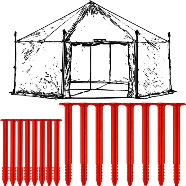 SwissPiranha Ultralight Peg Set Hilleberg Altai sardines 168 g