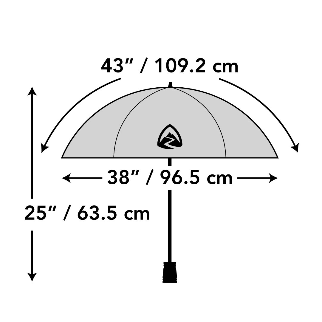 Zpacks Lotus UL parapluie randonnée léger pluie soleil