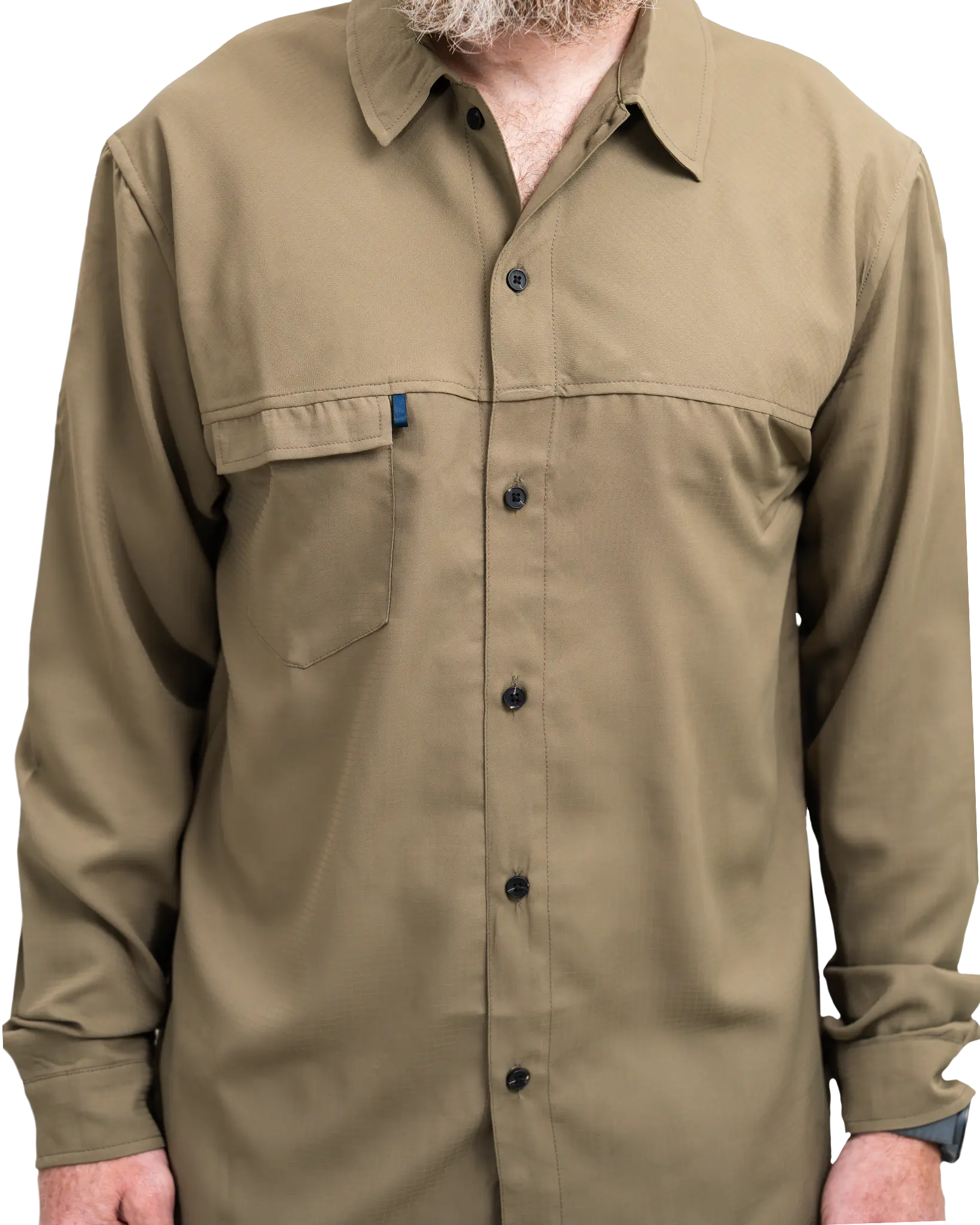 Zpacks TownShirt chemise randonnée homme olive UPF 40+