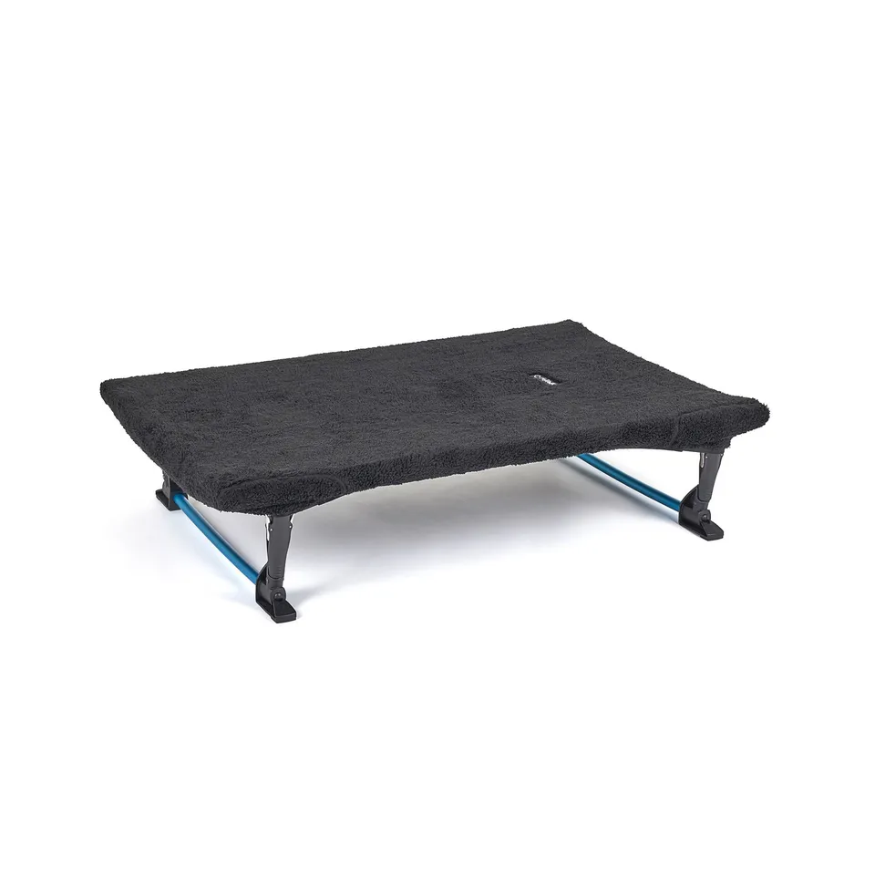 Helinox Dog Cot Warmer Tapis chien réversible Regular Noir