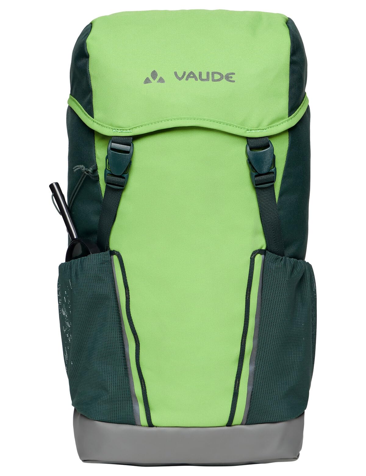 Vaude Puck 14 sac à dos enfant Vert Forêt avec housse de pluie et fond imperméable