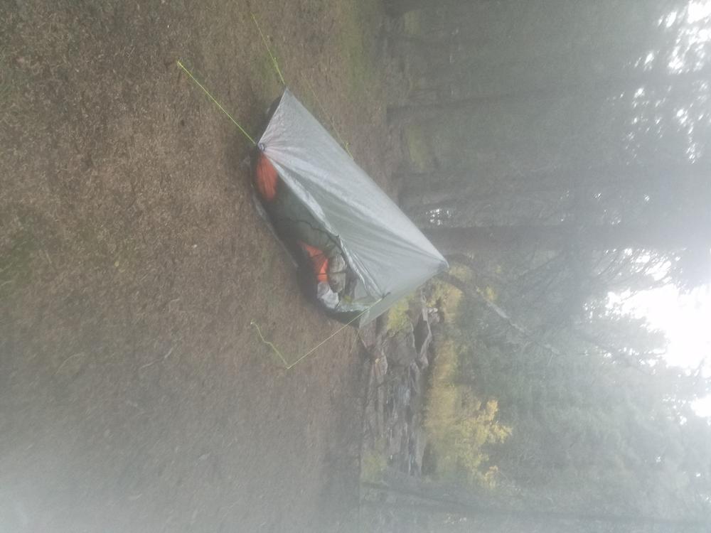 Zpacks Hexamid Tente Solo 1 Personne Bleue Sans Tapis de Sol