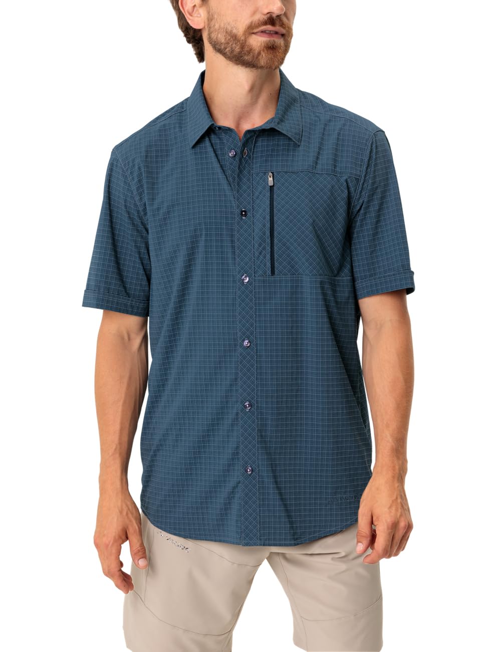 Vaude Seiland T-Shirt Homme Dark Sea Séchage Rapide