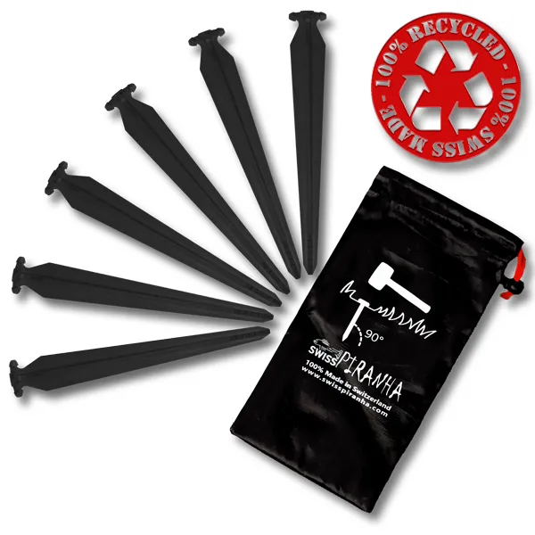 SwissPiranha BlackFisk BF220 sardines recyclées lot 6 neige