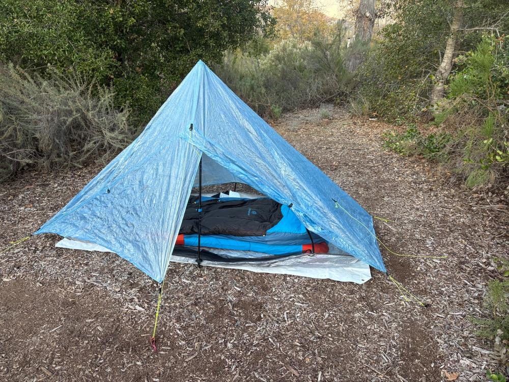 Zpacks sticker autocollant noir gris matos trek