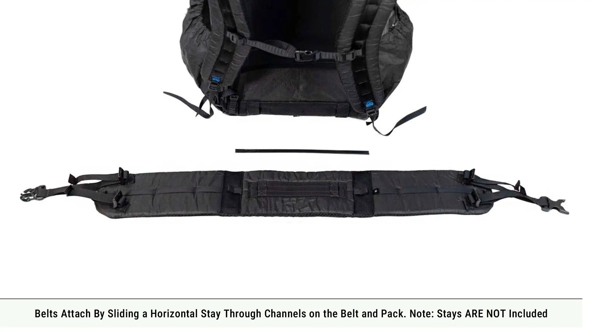 Zpacks Arc ceinture sac à dos Medium 30-35 pouces