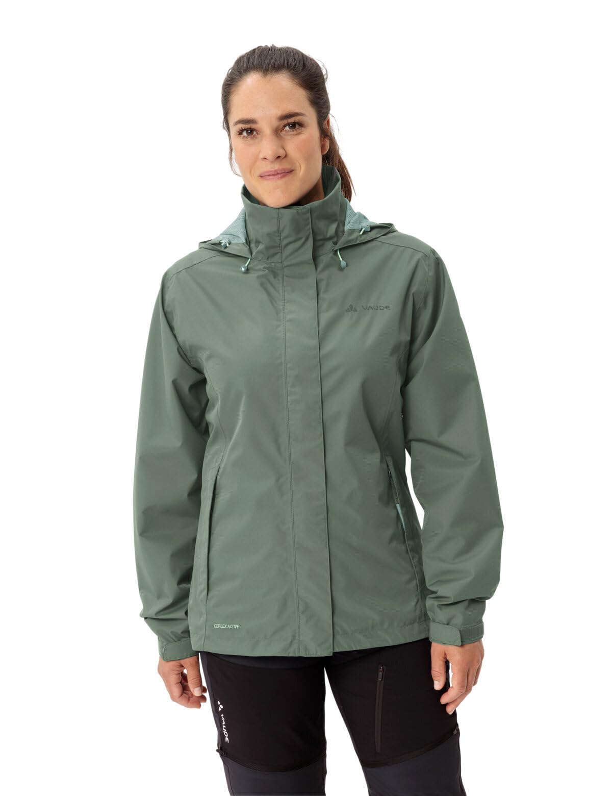 Vaude Escape Light veste pluie femme vert forêt imperméable
