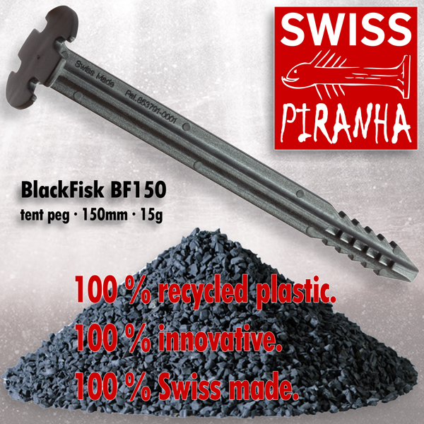 SwissPiranha BlackFisk BF150 sardine 15g recyclée