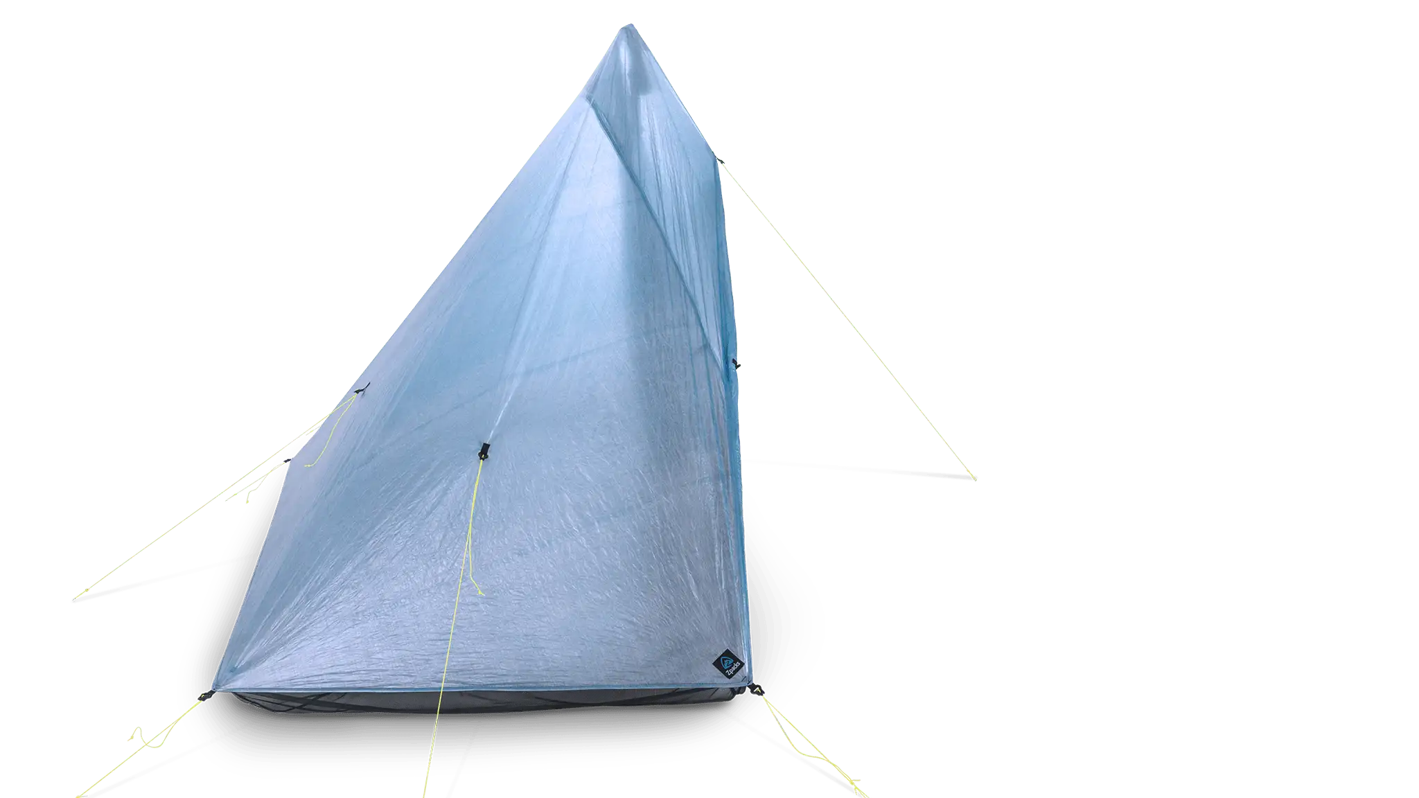 Zpacks Hexamid Tente Solo 1 Personne Bleue Sans Tapis de Sol