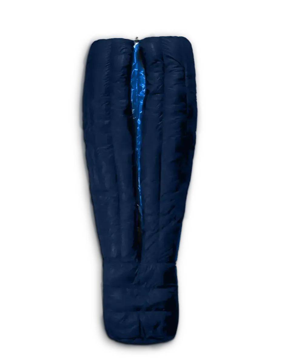 Zpacks Solo Quilt 10F couette bleu marine slim short