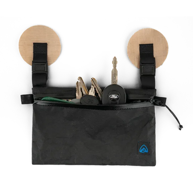 Zpacks Storage Pochette Stick-on Key zippée adhésive