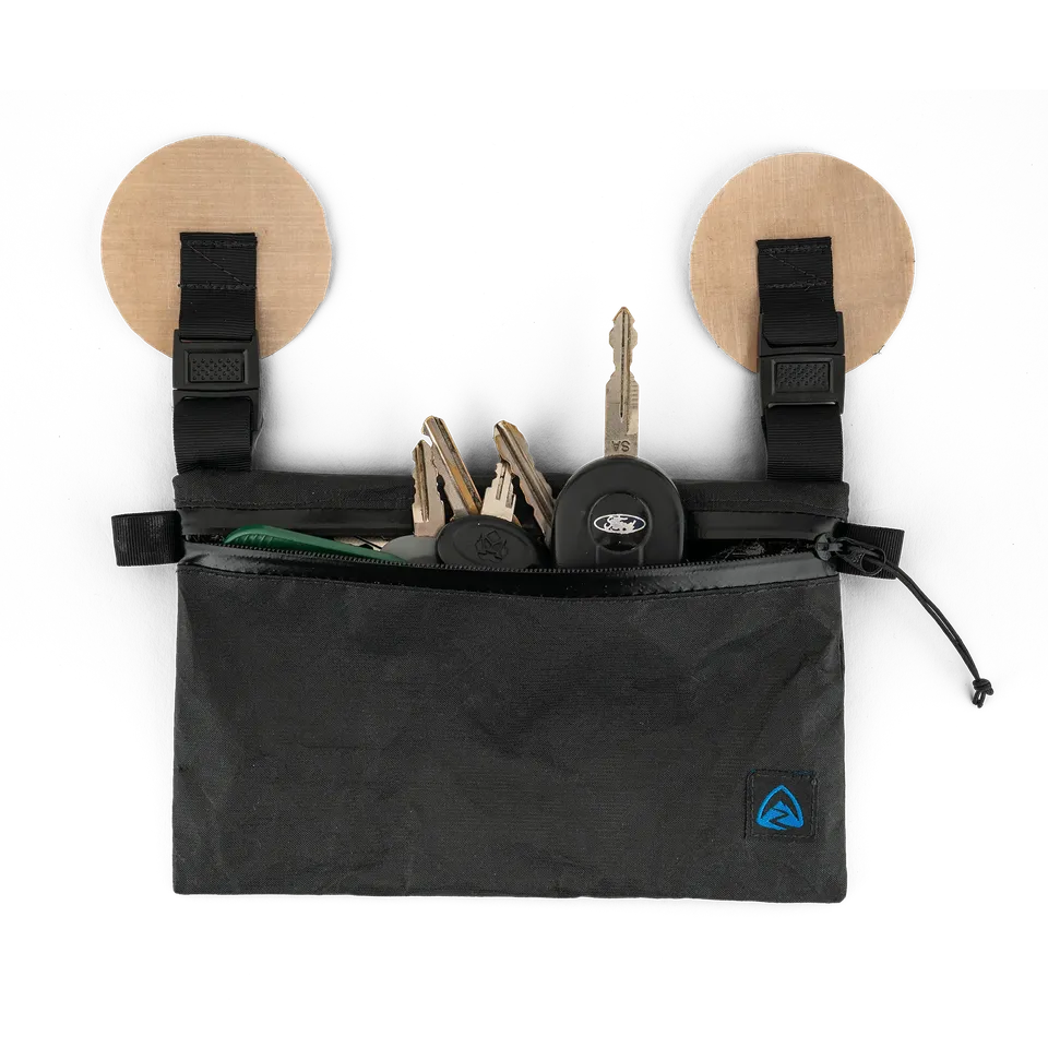 Zpacks Storage Pochette Stick-on Key zippée adhésive