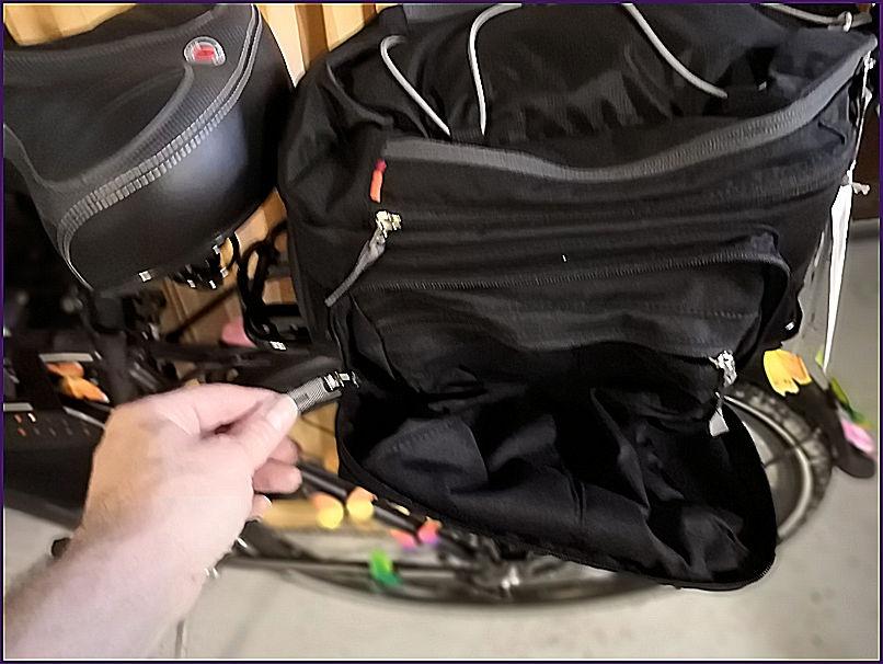 Vaude Bike bags Silkroad sacoche tige de selle porte-gourde