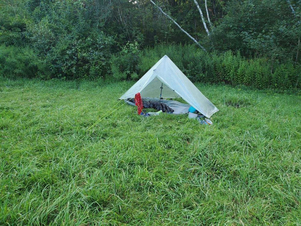Zpacks 6.5" piquet titane rouge tente ultraléger