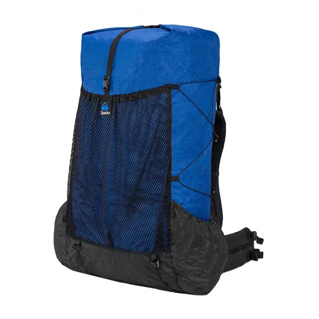 Zpacks Arc Haul Ultra 70L sac à dos bleu sans ceinture Tall