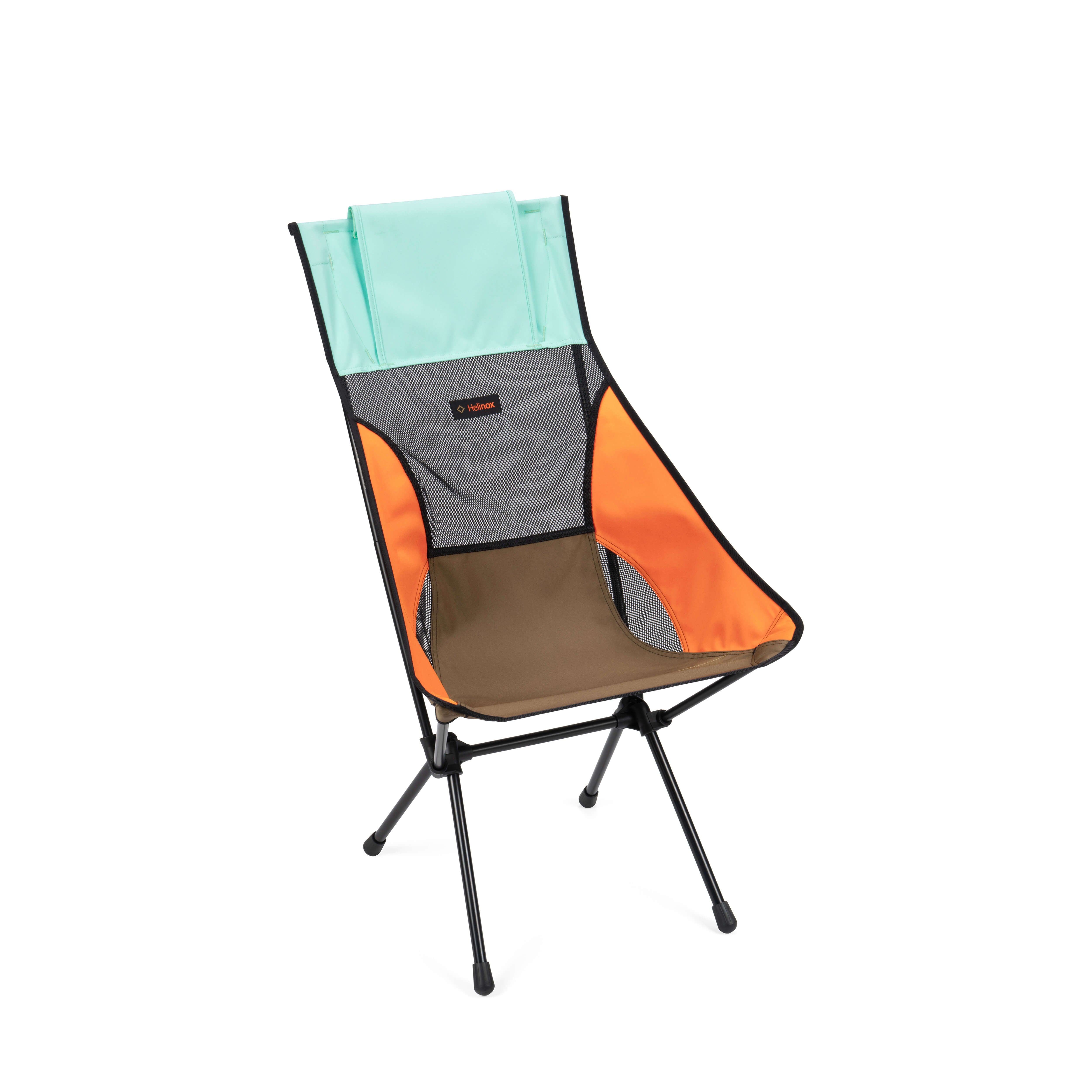 Helinox Sunset Chair chaise camping dossier haut noire